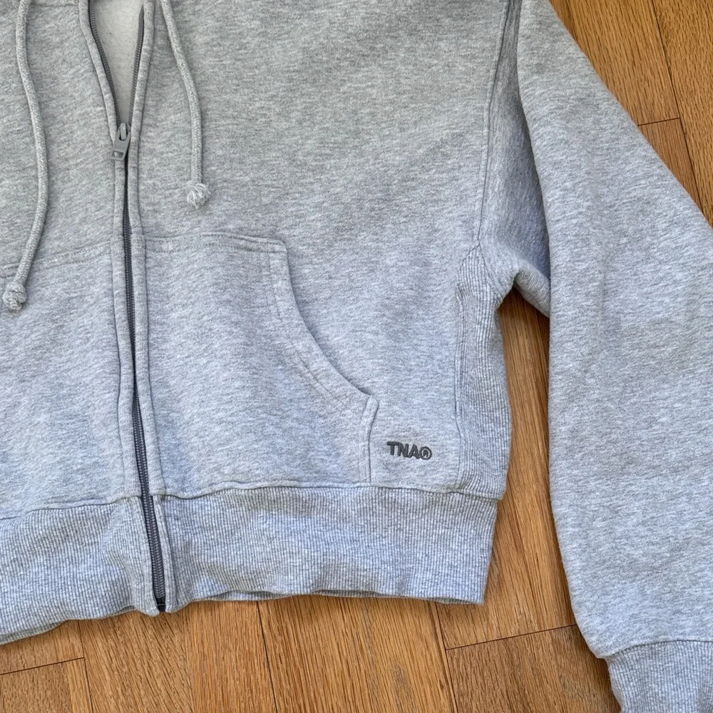 Cozy Sweatfleece Boyfriend Boxy Zip Hoodie - Picture 5 of 12